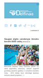 Mobile Screenshot of delfin.lt